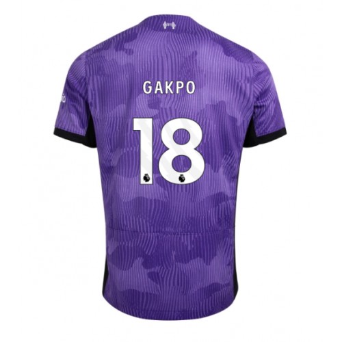 Liverpool Cody Gakpo #18 Rezervni Dres 2023-24 Kratak Rukav